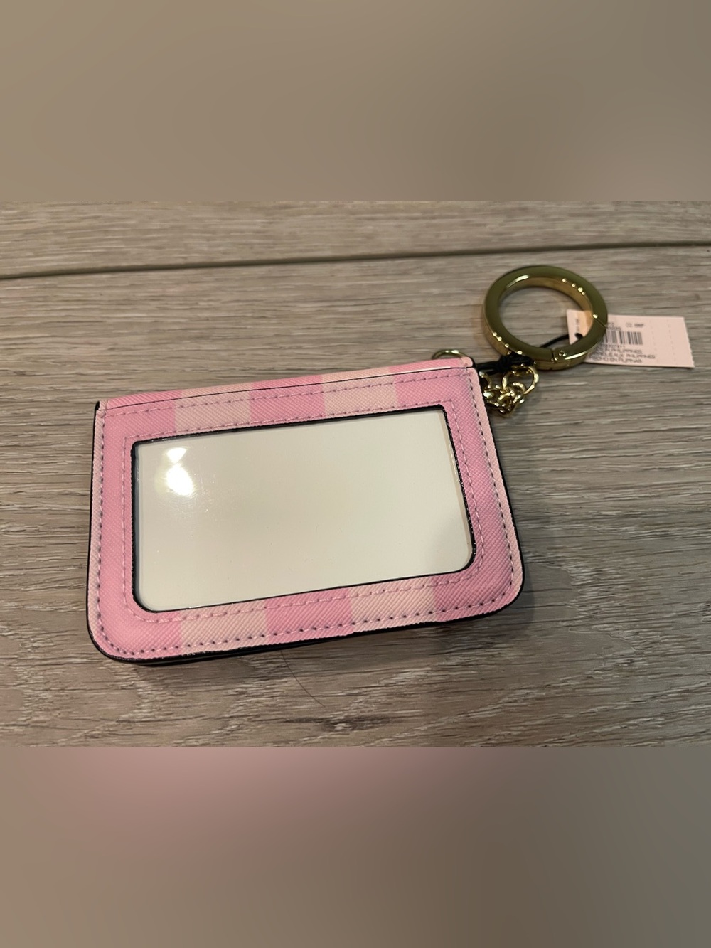 NWT Victoria's Secret Card Holder Key Ring - Picture 2 of 3